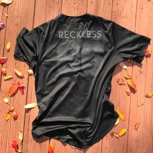 Young and reckless jersey shirt